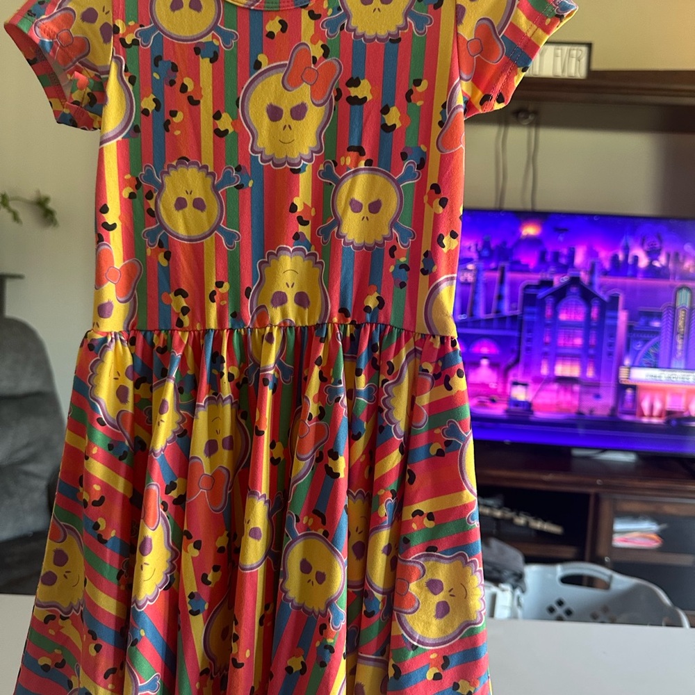 Colorful Kids Dress with Fun Print